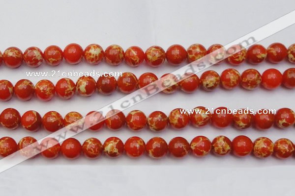 CDE2006 15.5 inches 16mm round dyed sea sediment jasper beads