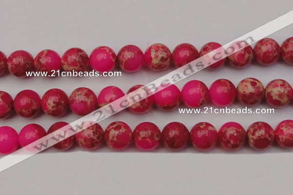 CDE2020 15.5 inches 22mm round dyed sea sediment jasper beads