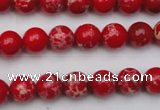 CDE2023 15.5 inches 6mm round dyed sea sediment jasper beads