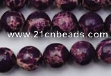 CDE2048 15.5 inches 12mm round dyed sea sediment jasper beads