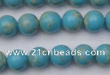 CDE2058 15.5 inches 10mm round dyed sea sediment jasper beads