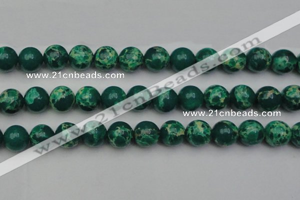 CDE2085 15.5 inches 20mm round dyed sea sediment jasper beads