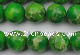 CDE2224 15.5 inches 12mm round dyed sea sediment jasper beads