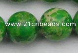 CDE2230 15.5 inches 24mm round dyed sea sediment jasper beads