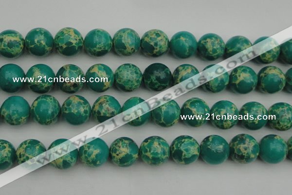 CDE2250 15.5 inches 20mm round dyed sea sediment jasper beads