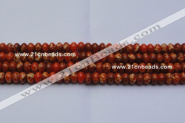 CDE2606 15.5 inches 15*20mm rondelle dyed sea sediment jasper beads