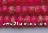 CDE2612 15.5 inches 12*16mm rondelle dyed sea sediment jasper beads