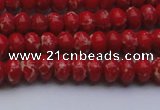 CDE2616 15.5 inches 5*8mm rondelle dyed sea sediment jasper beads
