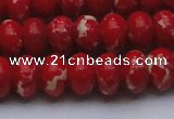 CDE2622 15.5 inches 15*20mm rondelle dyed sea sediment jasper beads