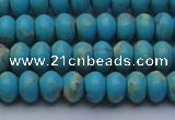 CDE2641 15.5 inches 7*10mm rondelle dyed sea sediment jasper beads