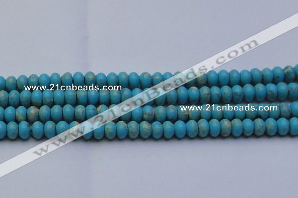 CDE2645 15.5 inches 13*18mm rondelle dyed sea sediment jasper beads