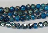 CDE265 15.5 inches 6mm round dyed sea sediment jasper beads