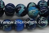 CDE45 15.5 inches 12mm round dyed sea sediment jasper beads wholesale