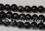 CDE681 15.5 inches 4mm round dyed sea sediment jasper beads