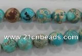 CDE803 15.5 inches 10mm round dyed sea sediment jasper beads wholesale