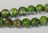 CDE921 15.5 inches 10mm round dyed sea sediment jasper beads