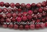 CDI02 16 inches 6mm round dyed imperial jasper beads wholesale