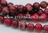 CDI03 16 inches 8mm round dyed imperial jasper beads wholesale