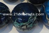 CDI224 15.5 inches 24mm round dyed imperial jasper beads