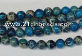 CDI265 15.5 inches 6mm round dyed imperial jasper beads