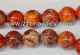 CDI494 15.5 inches 12mm round dyed imperial jasper beads