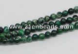 CDI68 16 inches 4mm round dyed imperial jasper beads wholesale