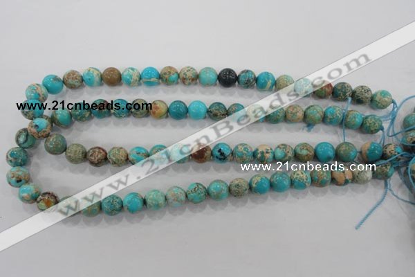 CDI803 15.5 inches 10mm round dyed imperial jasper beads wholesale