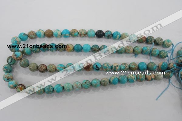 CDI803 15.5 inches 10mm round dyed imperial jasper beads wholesale