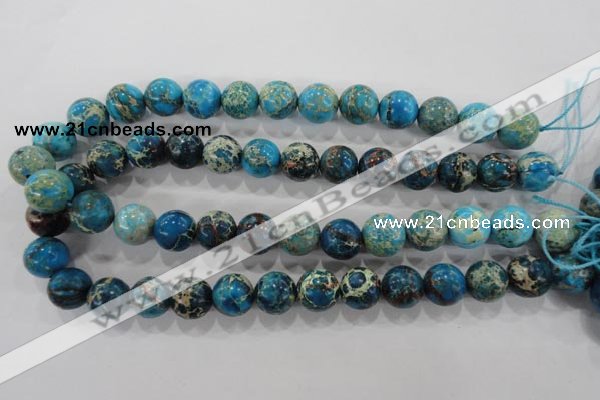 CDI807 15.5 inches 15mm round dyed imperial jasper beads wholesale