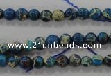 CDI811 15.5 inches 6mm round dyed imperial jasper beads wholesale