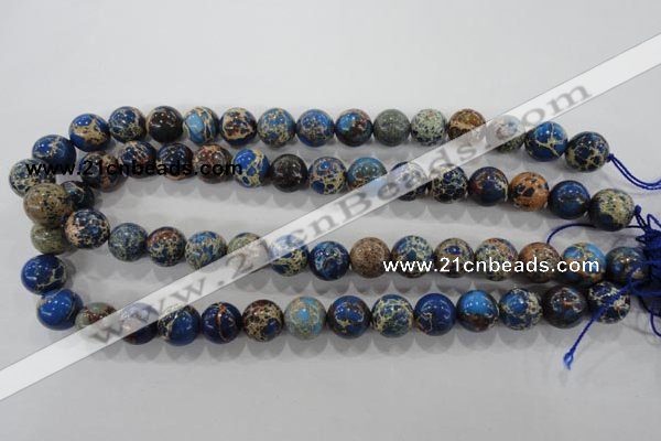 CDI815 15.5 inches 12mm round dyed imperial jasper beads wholesale