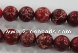 CDI823 15.5 inches 10mm round dyed imperial jasper beads wholesale