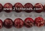 CDI824 15.5 inches 12mm round dyed imperial jasper beads wholesale