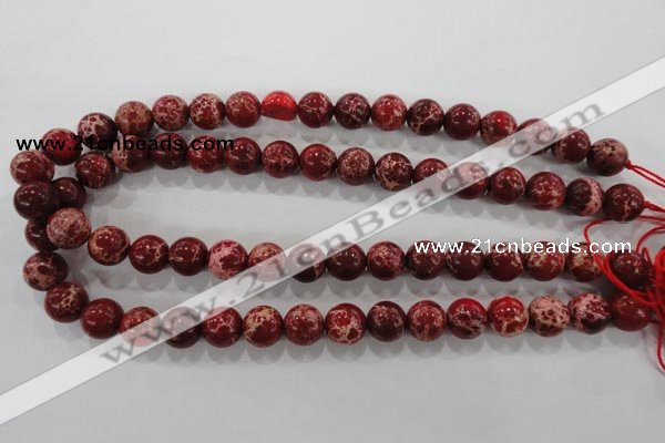 CDI824 15.5 inches 12mm round dyed imperial jasper beads wholesale