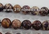 CDI844 15.5 inches 12mm round dyed imperial jasper beads wholesale