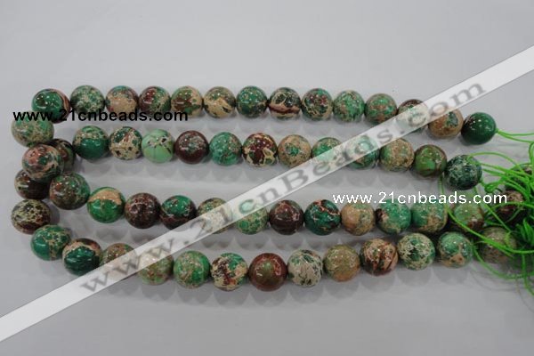 CDI853 15.5 inches 10mm round dyed imperial jasper beads wholesale