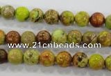 CDI861 15.5 inches 6mm round dyed imperial jasper beads wholesale