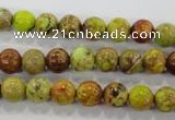 CDI862 15.5 inches 8mm round dyed imperial jasper beads wholesale