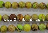 CDI865 15.5 inches 14mm round dyed imperial jasper beads wholesale