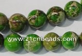 CDI922 15.5 inches 12mm round dyed imperial jasper beads