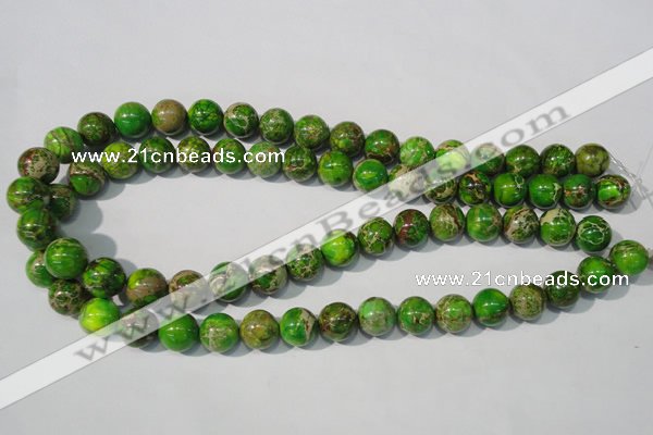 CDI922 15.5 inches 12mm round dyed imperial jasper beads