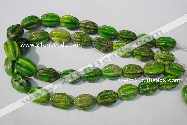 CDI930 15.5 inches 15*23mm star fruit shaped dyed imperial jasper beads