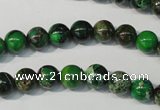 CDI956 15.5 inches 8mm round dyed imperial jasper beads