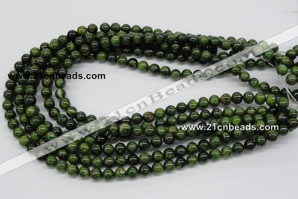 CDJ02 15.5 inches 8mm round Canadian jade beads wholesale