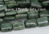 CDJ05 15.5 inches 10*14mm rectangle Canadian jade beads wholesale