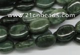 CDJ07 15.5 inches 10*14mm oval Canadian jade beads wholesale