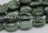 CDJ08 15.5 inches 12*16mm oval Canadian jade beads wholesale