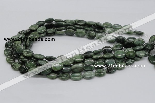 CDJ08 15.5 inches 12*16mm oval Canadian jade beads wholesale