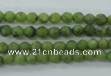 CDJ137 15.5 inches 4mm faceted round Canadian jade beads wholesale