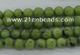 CDJ138 15.5 inches 5mm round Canadian jade beads wholesale